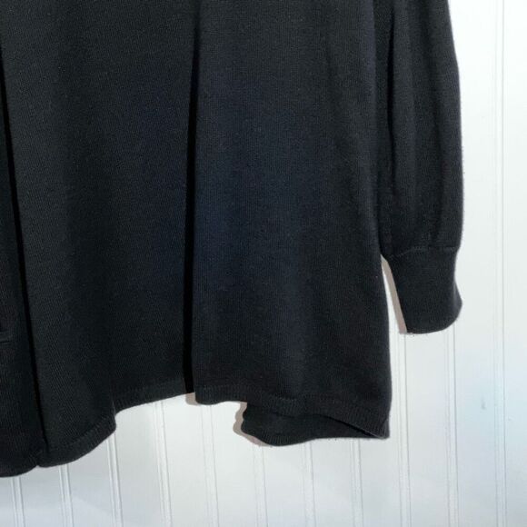 Sideffects Cardigan Sweater Women’s Large Open Front Pockets Thick Long Sleeve - Picture 12 of 12